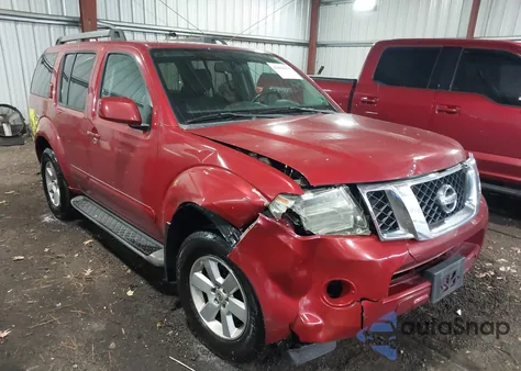 2012 Nissan Pathfinder Sv z USA, uszkodzony, nr VIN 5N1AR1NBXCC602106